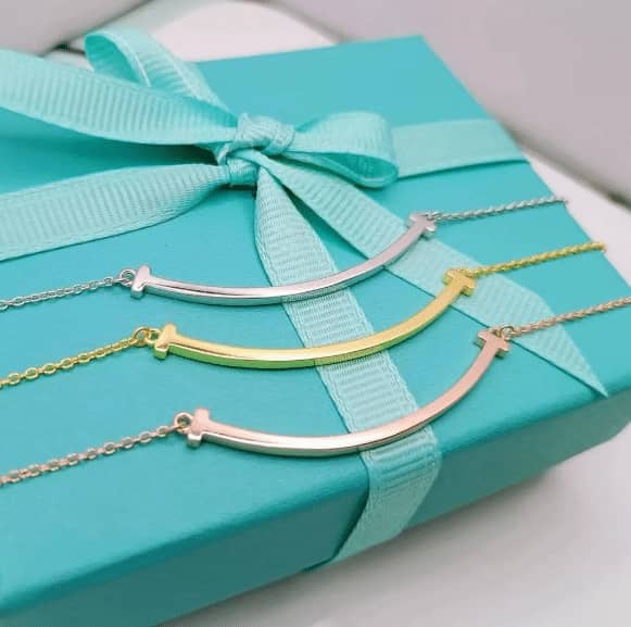 Tiffany T Smile Necklace